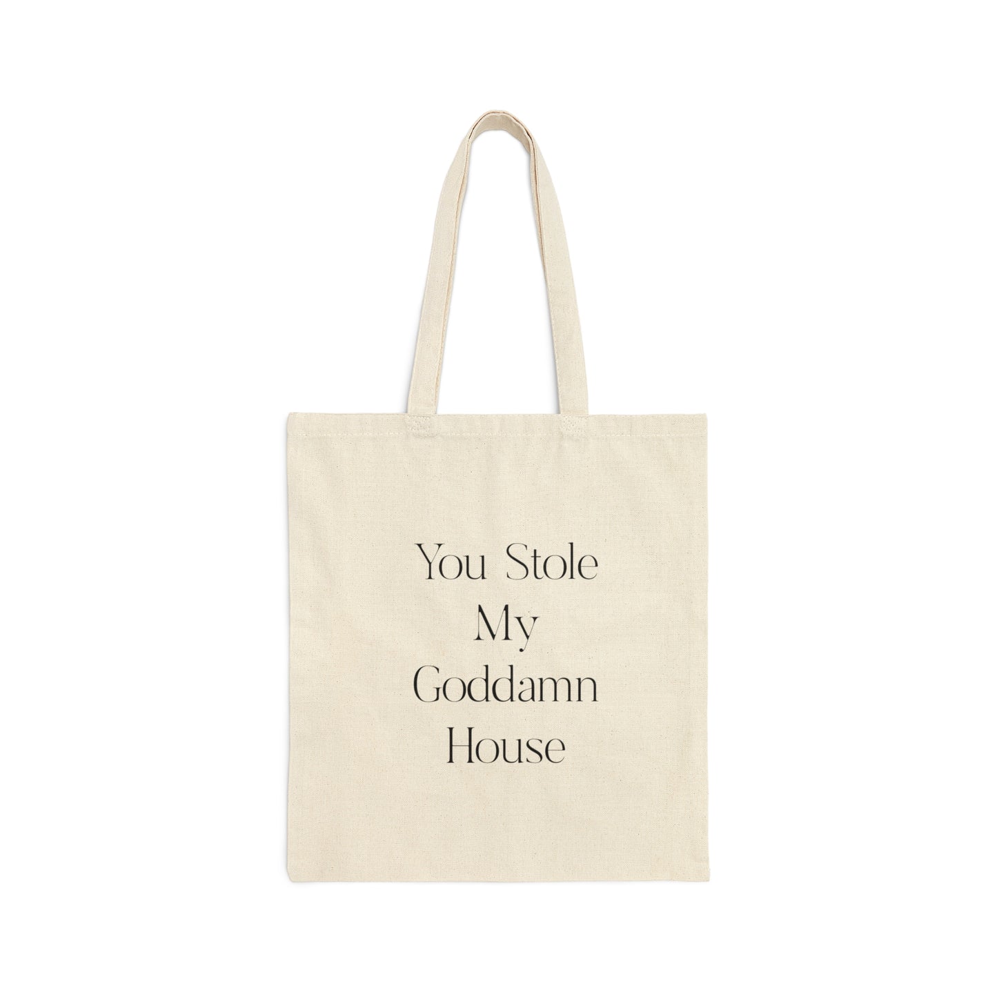 Cotton Canvas Tote Bag