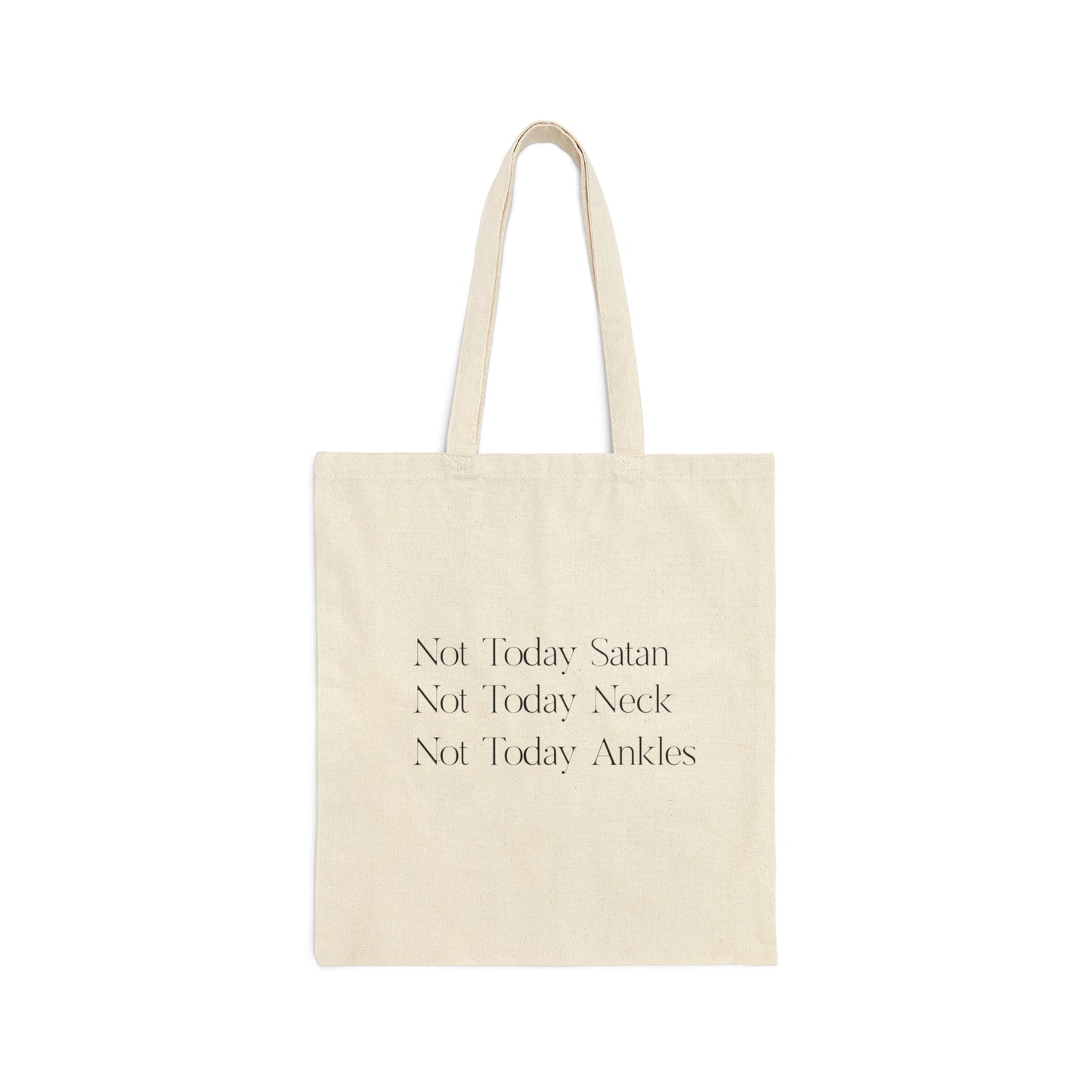 Cotton Canvas Tote Bag