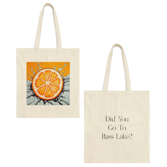 Cotton Canvas Tote Bag